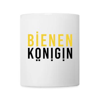 Bienenkönigin Imkerin bee queen Imkerei - Tasse - Weiß - Vorne