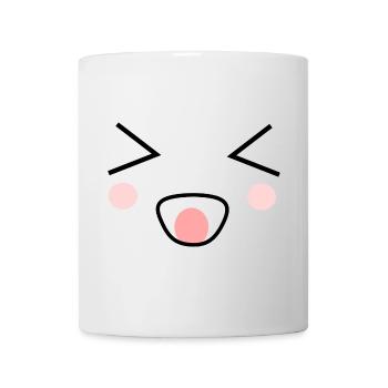 Kawaii Gesicht Kawaii Kostüm Kawaii - Tasse - Weiß - Vorne