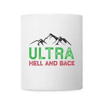 Ultra Running - Enfer et retour - Mug blanc - blanc - Devant