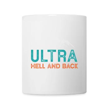 Ultra Running - Enfer et retour - Mug blanc - blanc - Devant