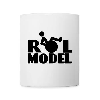 Every wheelchair user is a role model * - Mug - white - Front
