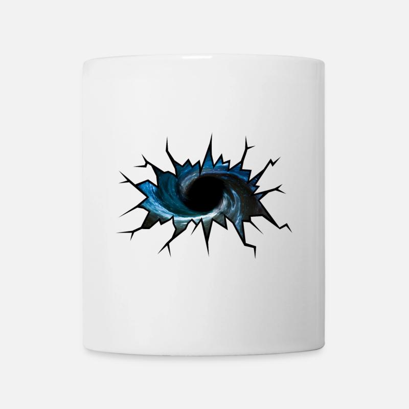 Trou noir - Mug blanc - blanc