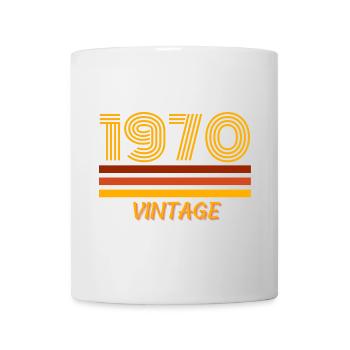 1970, vintage, year of birth - Mug - white - Front