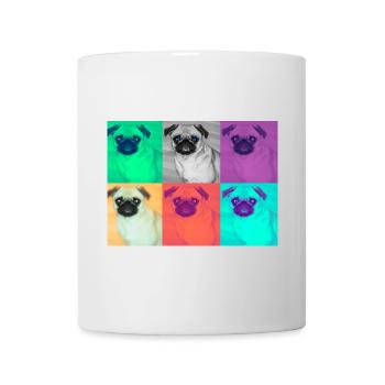 Pop Art Dog Design - Mug - white - Front