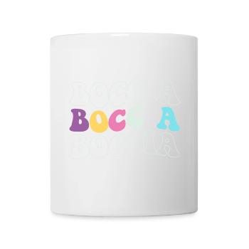 Bocciaspieler Bekleidung mit Boccia Kugeln Boccia - Tasse - Weiß - Vorne