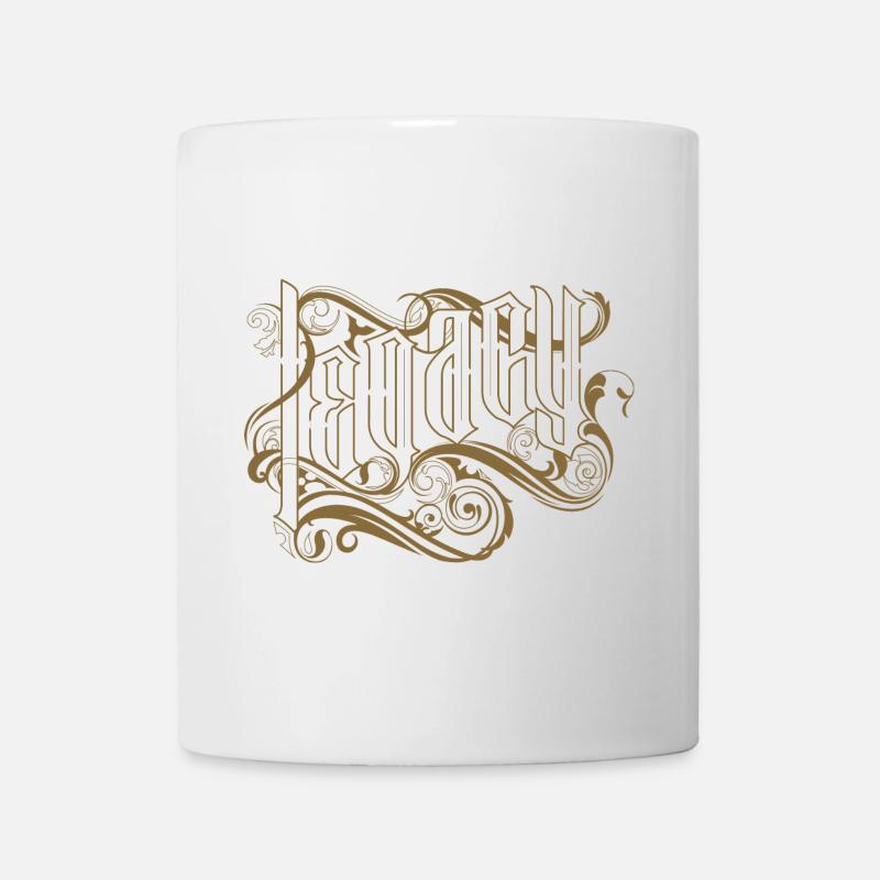 Hinterlassenschaft - Tasse - Weiß