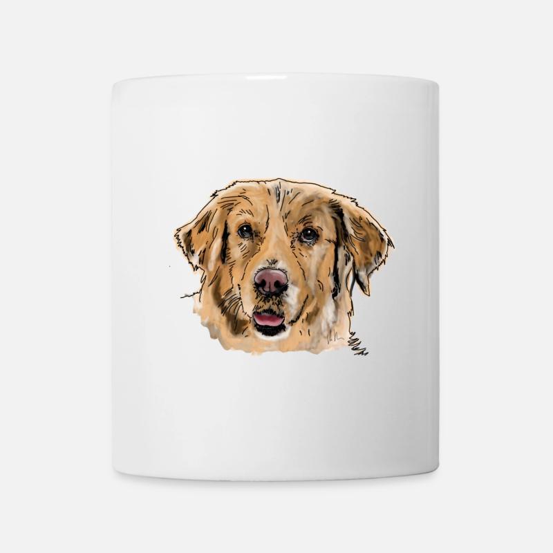 Golden Retrievers - Mug - white