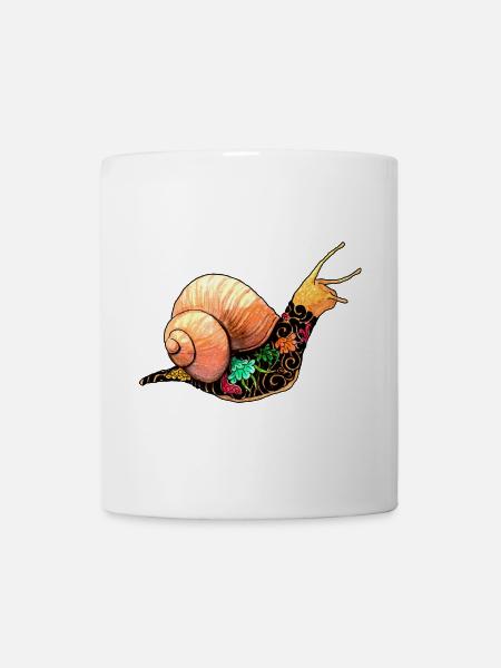 Yakuza Schnecke - Tasse - Weiß