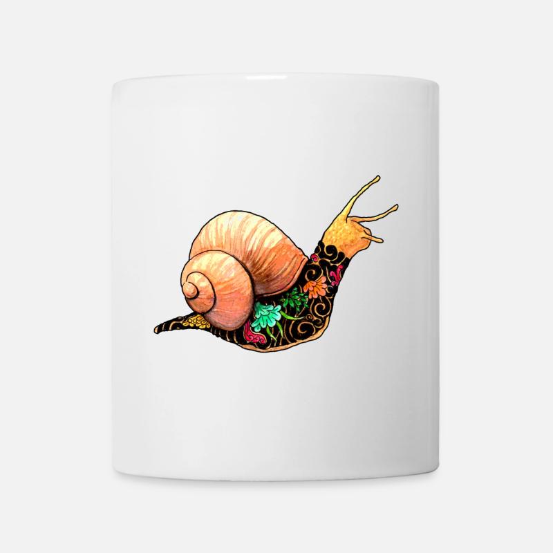 Yakuza Schnecke - Tasse - Weiß