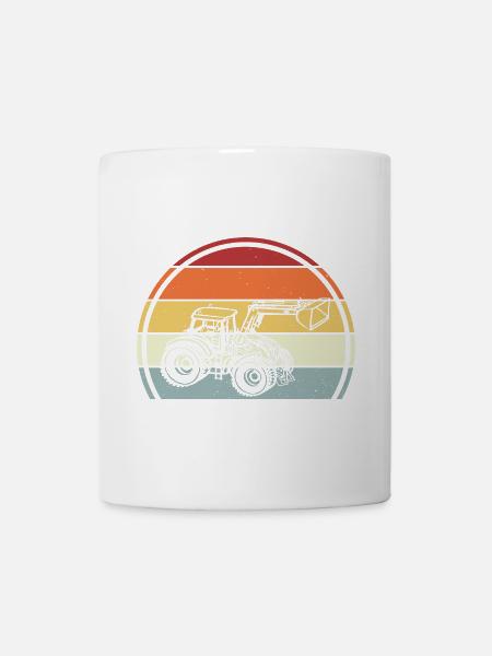 Traktor - Tasse - Weiß