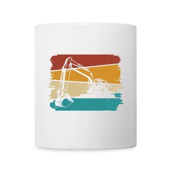 Excavator - Mug - white - Front