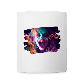 kunst kreativ lustig horror monster techno party - Tasse - Weiß - Vorne