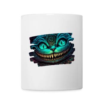 Grinsekatze Horror Pussycat - Tasse - Weiß - Vorne