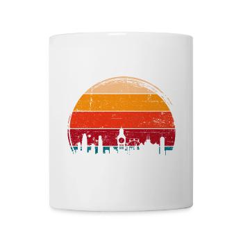 London Sunset Skyline Circle - Mug - white - Front