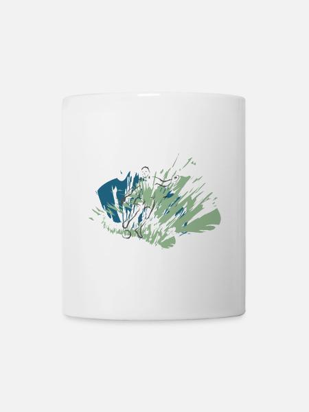 Football Cool design for real football players - Mug - white