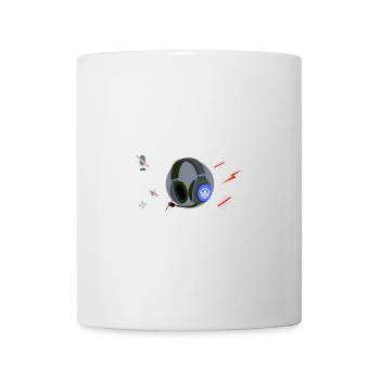 Mic On Eating Reminder Graphic - Mug - white - Front