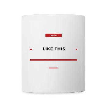 Qui a besoin de cheveux ? Corps comme ça - Mug blanc - blanc - Devant