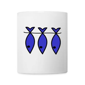 SARDINE. FISH. APRIL FOOL. EASTER. SEA - Mug - white - Front