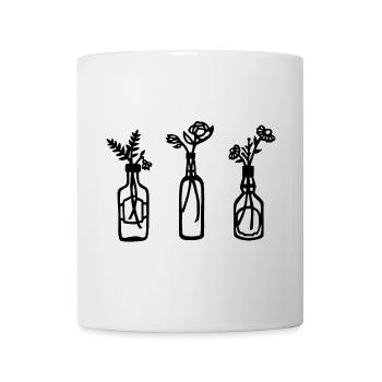 Nature in a bottle (black) - Mug - white - Front