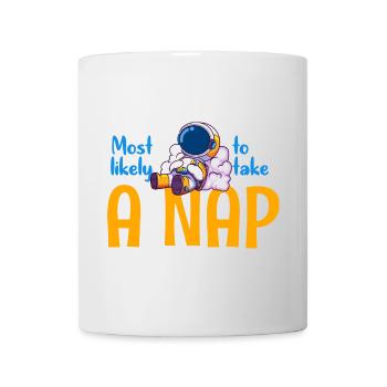 Les plus susceptibles de faire une sieste - Mug blanc - blanc - Devant