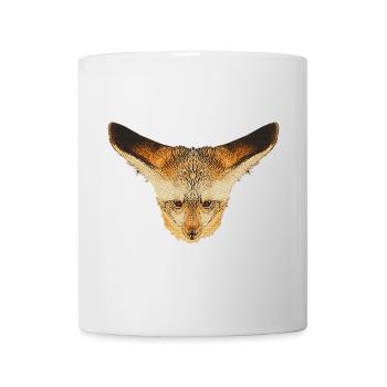 süße tierdesigns frauen, Löffelhund - Tasse - Weiß - Vorne