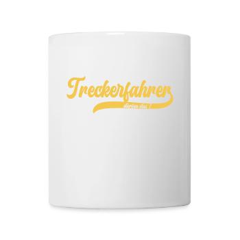 Treckerfahrer Dürfen Das! Trecker Trekker Landwirt - Tasse - Weiß - Vorne