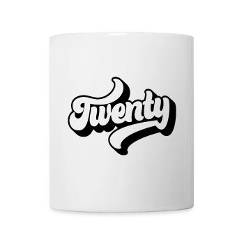 Twenty 20th Birthday Men Women 20 Years Old - Mug - white - Front