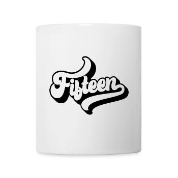 Fifteen 15th Birthday Boys Girls 15 Years Old - Mug - white - Front