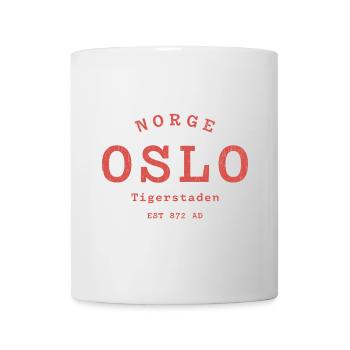 Oslo Tigerstaden Emblem 872AD - Mug - white - Front