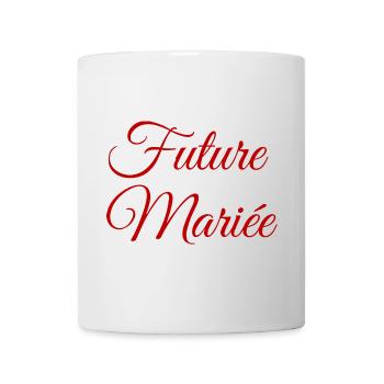 Future mariée - EVJF - Enterrement vie célibataire - Mug blanc - blanc - Devant