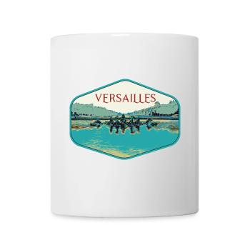 Schloss Versailles, der Wagen des Apollon, Frankreich - Tasse - Weiß - Vorne