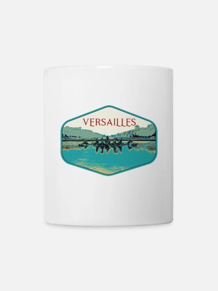 Schloss Versailles, der Wagen des Apollon, Frankreich - Tasse - Weiß