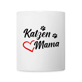 Katzenmama - Tasse - Weiß - Vorne
