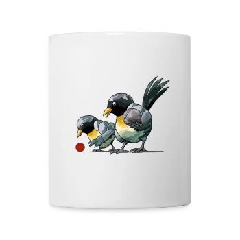 Boules de boules de boules pour pétanque - Mug blanc - blanc - Devant