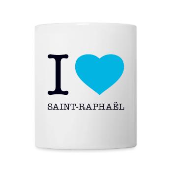 I LOVE SAINT-RAPHAEL - Mug - white - Front