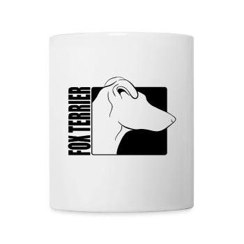 Smooth Fox Terrier Profile Wilsigns Dogs Dog - Mug - white - Front