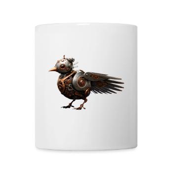 Steampunk Bird - Mug - white - Front