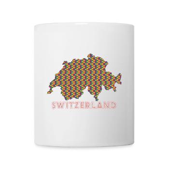 Fierté suisse - Mug blanc - blanc - Devant