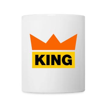 King / 3 Couleurs - Mug blanc - blanc - Devant