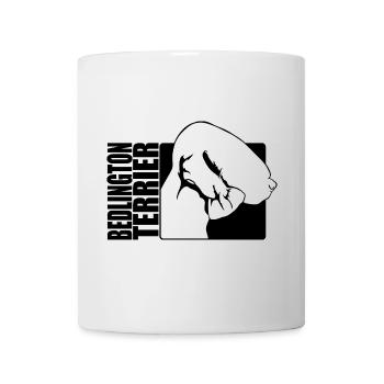 Bedlington Terrier Profil Chiens Chien Wilsigns - Mug blanc - blanc - Devant