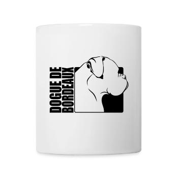 Dogue de Bordeaux Profil Chiens Wilsigns - Mug blanc - blanc - Devant
