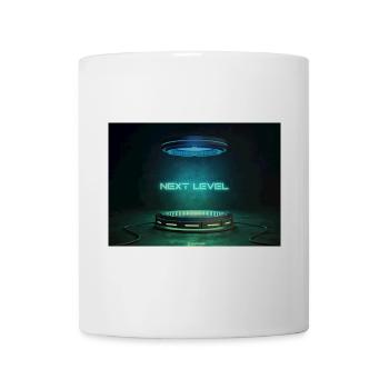 Next Level Neon Portal - Tasse - Weiß - Vorne