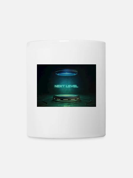 Next Level Neon Portal - Tasse - Weiß