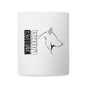 Sibérie occidentale Laika Profil Chiens Chien Wilsigns - Mug blanc - blanc - Devant