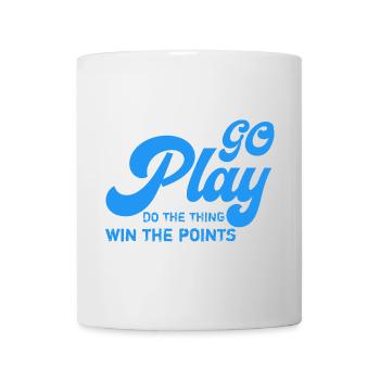 Spiel: Mach es, erhalte die Punkte - Tasse - Weiß - Vorne