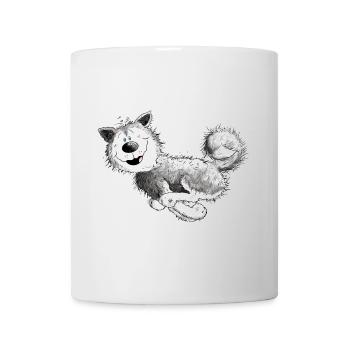 Swift Siberian Husky Sled Dog Dog - Mug - white - Front