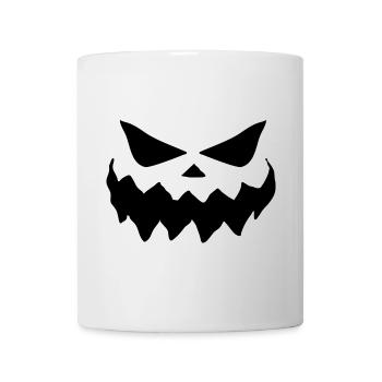 Halloween Costume Halloween Face T-shirt - Mug blanc - blanc - Devant