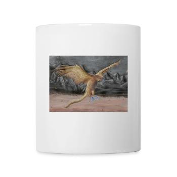 Wüstenflug Drachenvogel - Tasse - Weiß - Vorne
