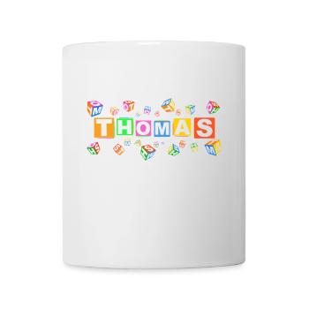 THOMAS colourful cubes - Tasse - Weiß - Vorne