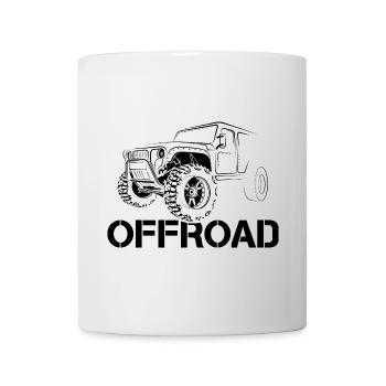 Offraod 4x4 Camion Symbole Voiture Terrain Amis Équipe - Mug blanc - blanc - Devant